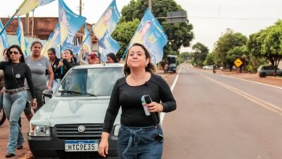 Lia Nogueira recebe apoio de cidades da região de Dourados durante campanha
