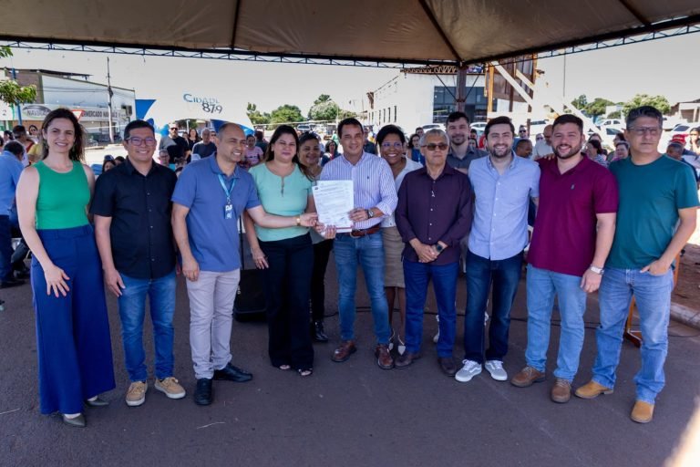 Naviraí: Prefeito Rodrigo Sacuno autoriza construção de escola em tempo integral na região do Nelson Trad