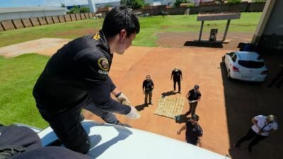 Carreta apreendida pela SENAD estava com 425 quilos de cocaína rumo ao Brasil