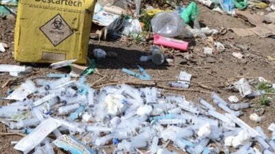 Descarte irregular de lixo hospitalar é investigado em Bela Vista